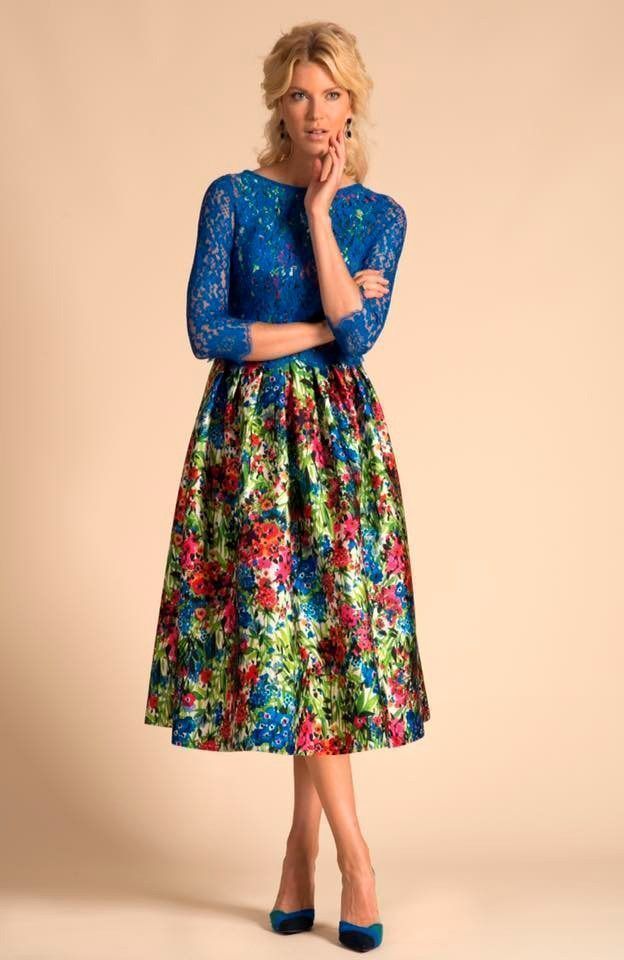 Vestido estampado floral MOSKADA