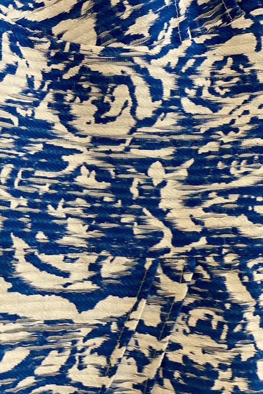 Vestido flores azules MOSKADA