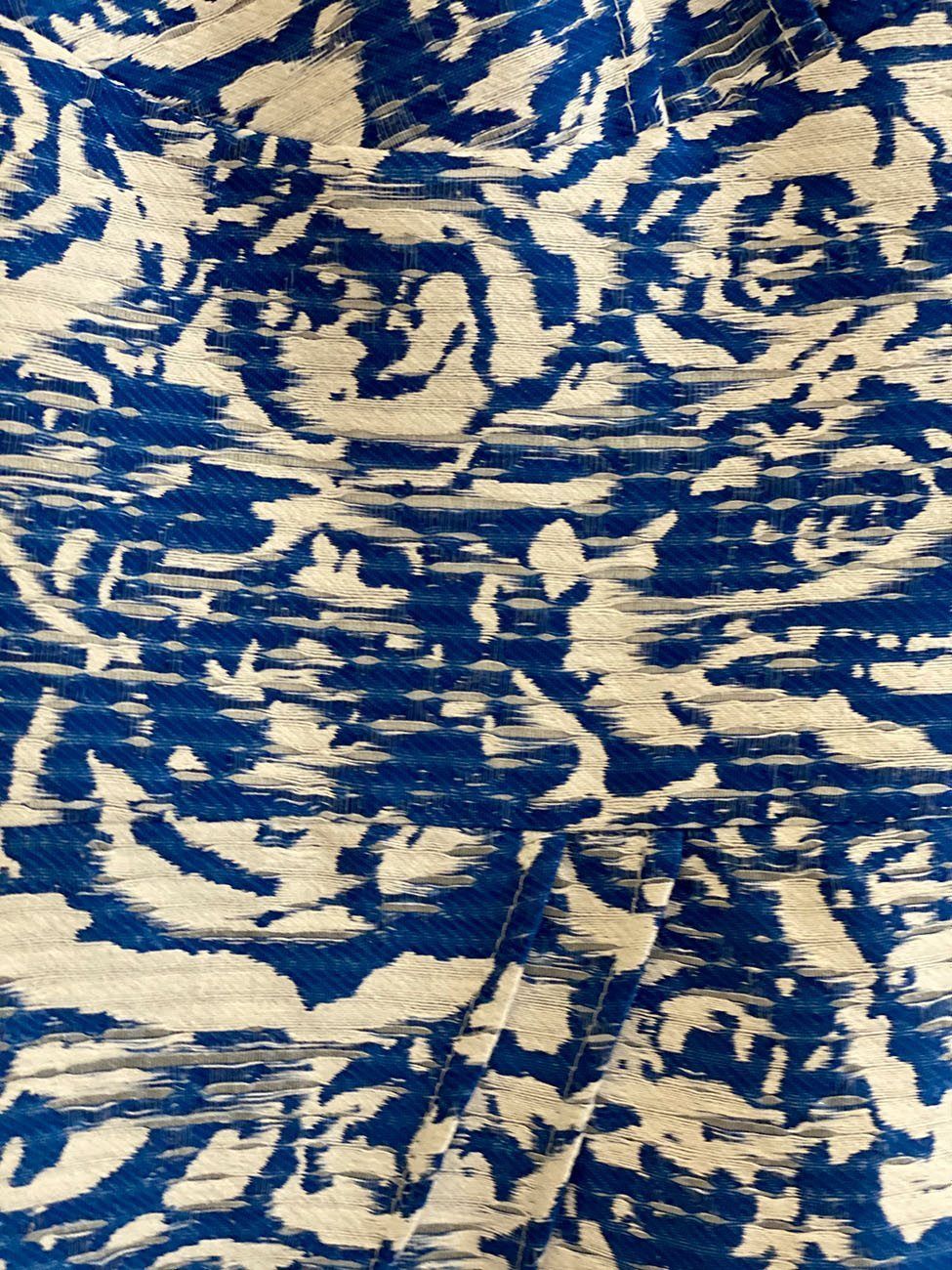 Vestido flores azules MOSKADA