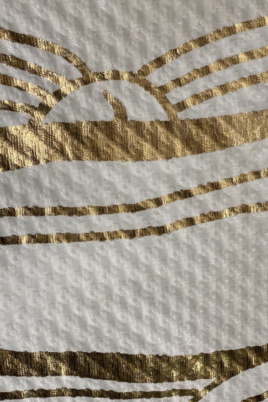 Vestido estampados dorados MOSKADA