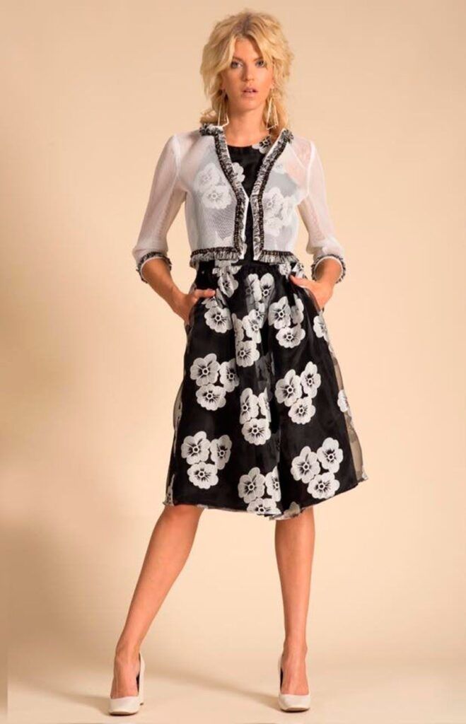 Conjunto vestido y chaqueta MOSKADA