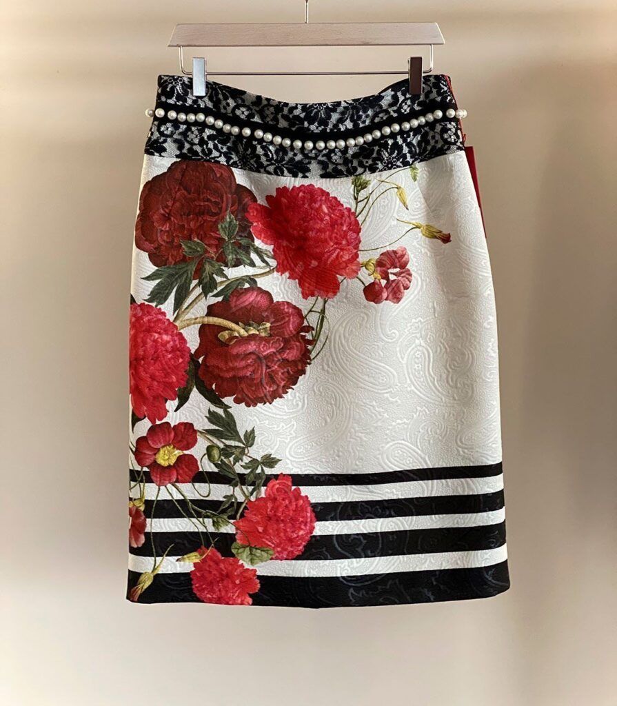 Falda estampada MOSKADA