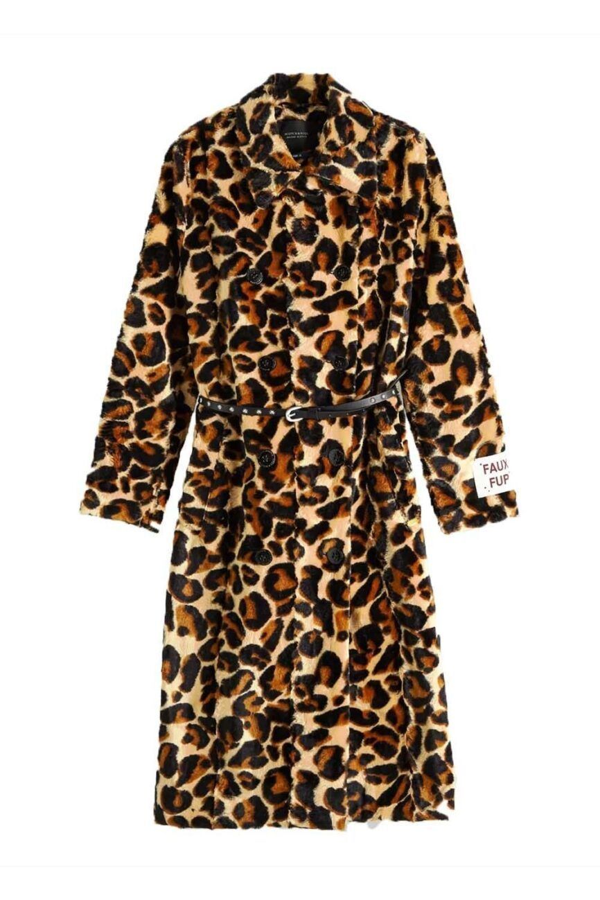 Abrigo leopardo SCOTCH & SODA