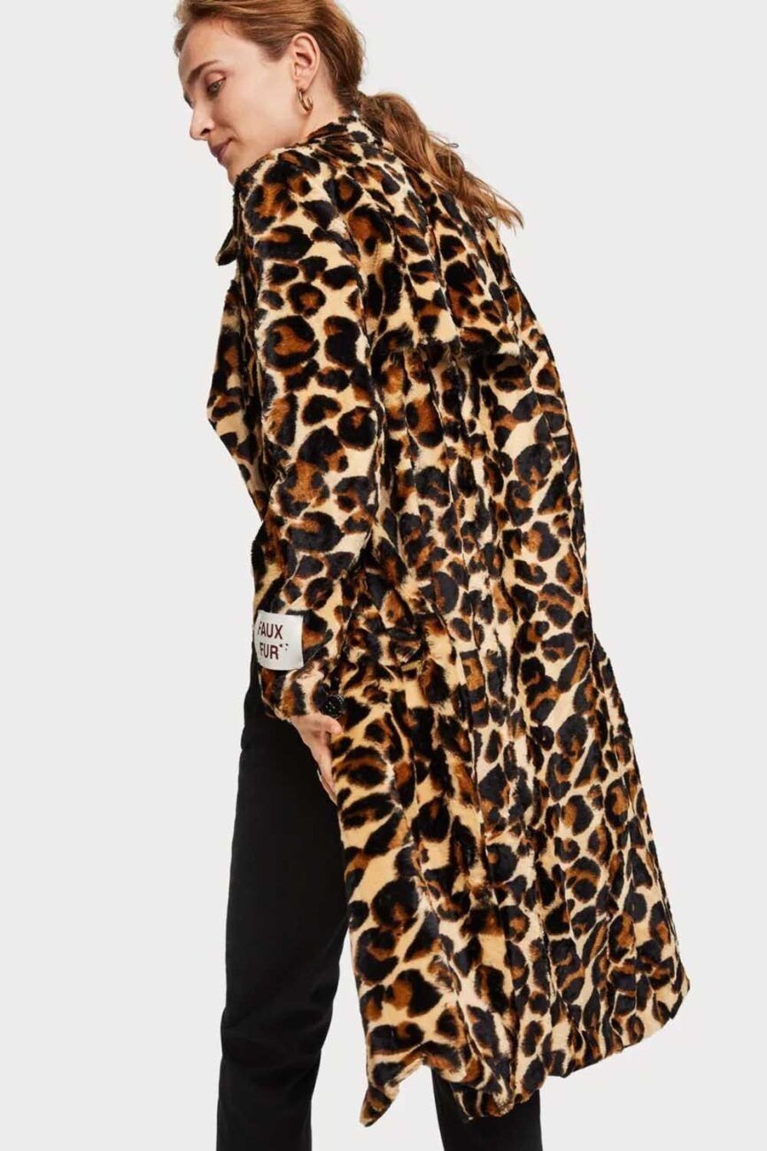 Abrigo leopardo SCOTCH & SODA