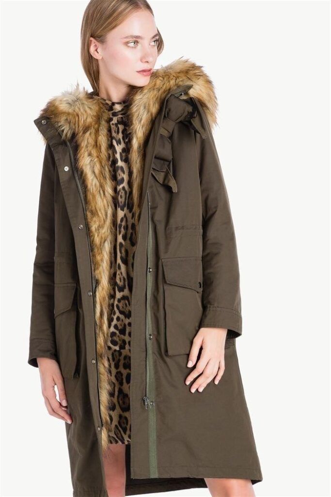 Parka militar TWINSET