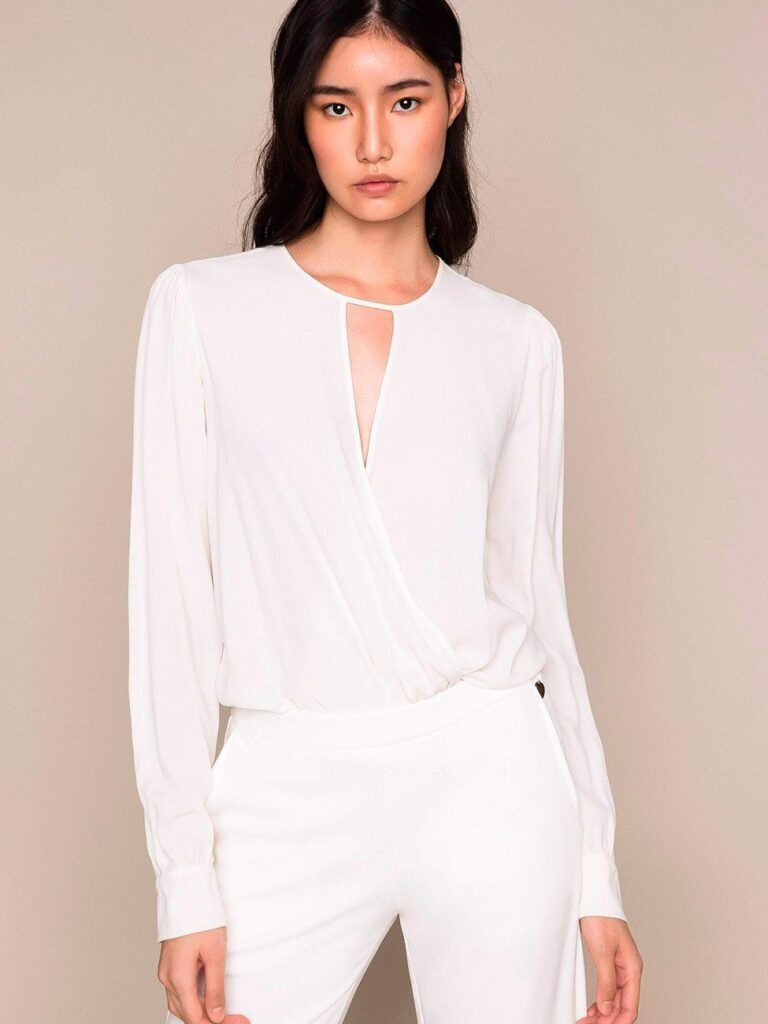 Body tipo blusa seda TWINSET