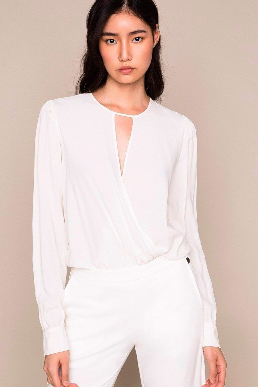 Body tipo blusa seda TWINSET