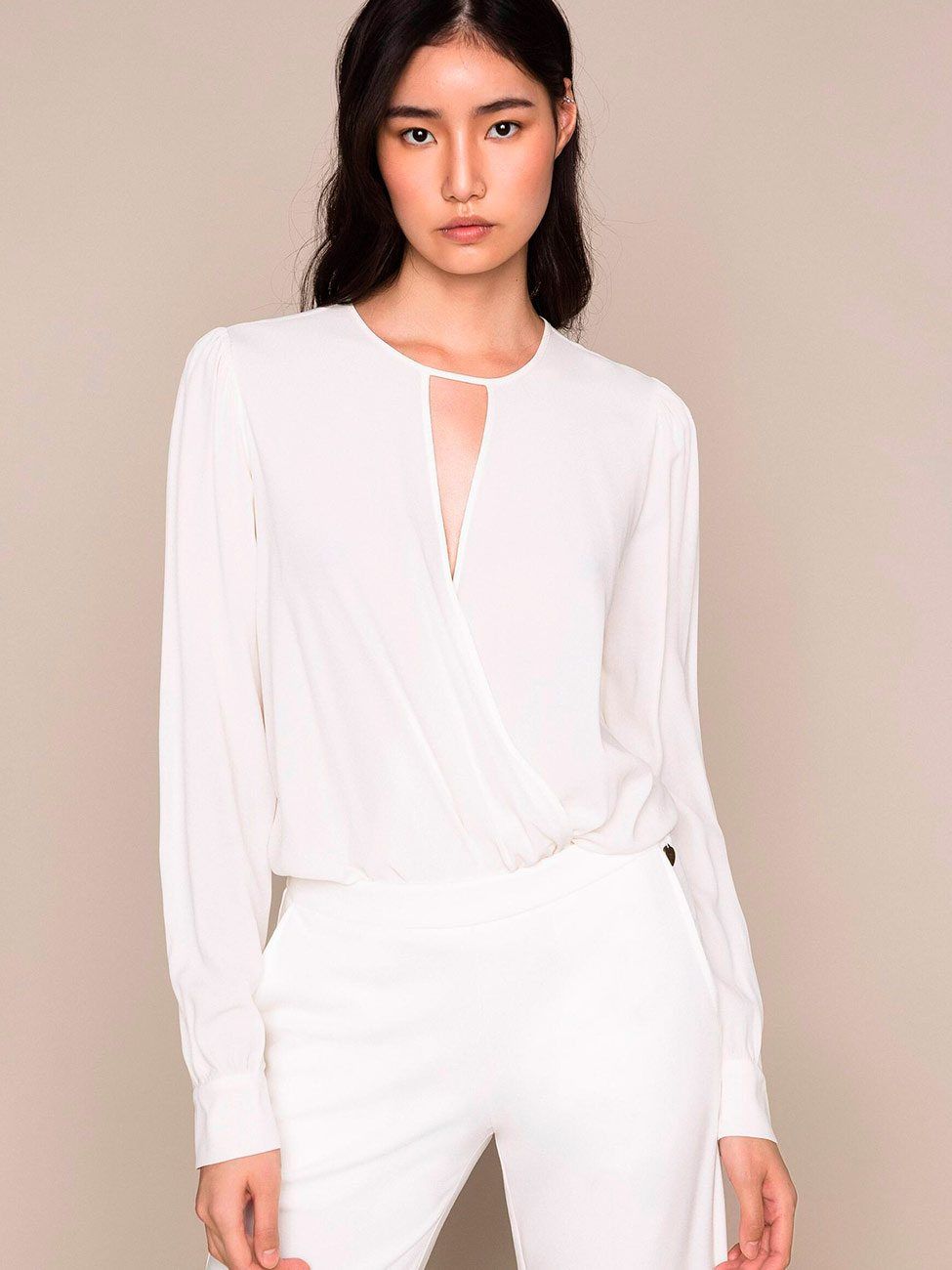 Body tipo blusa seda TWINSET