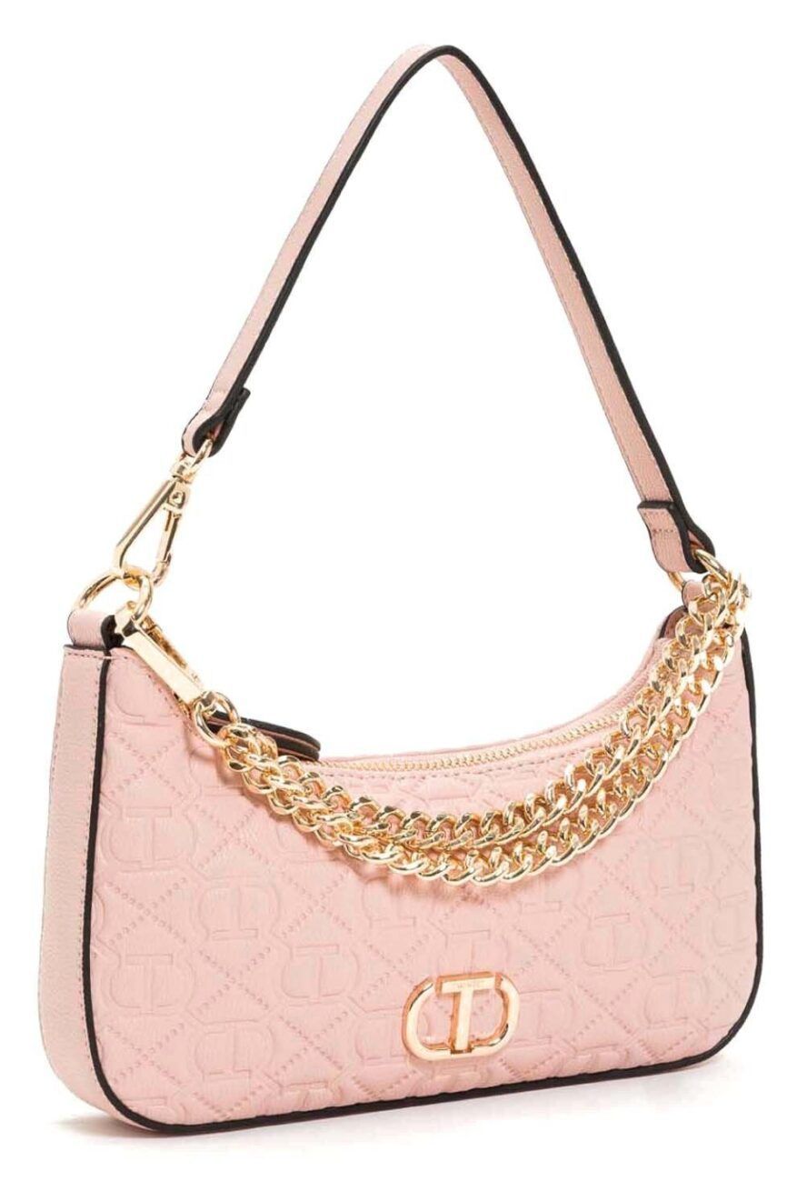 Bolso clutch rosa parisienne TWINSET