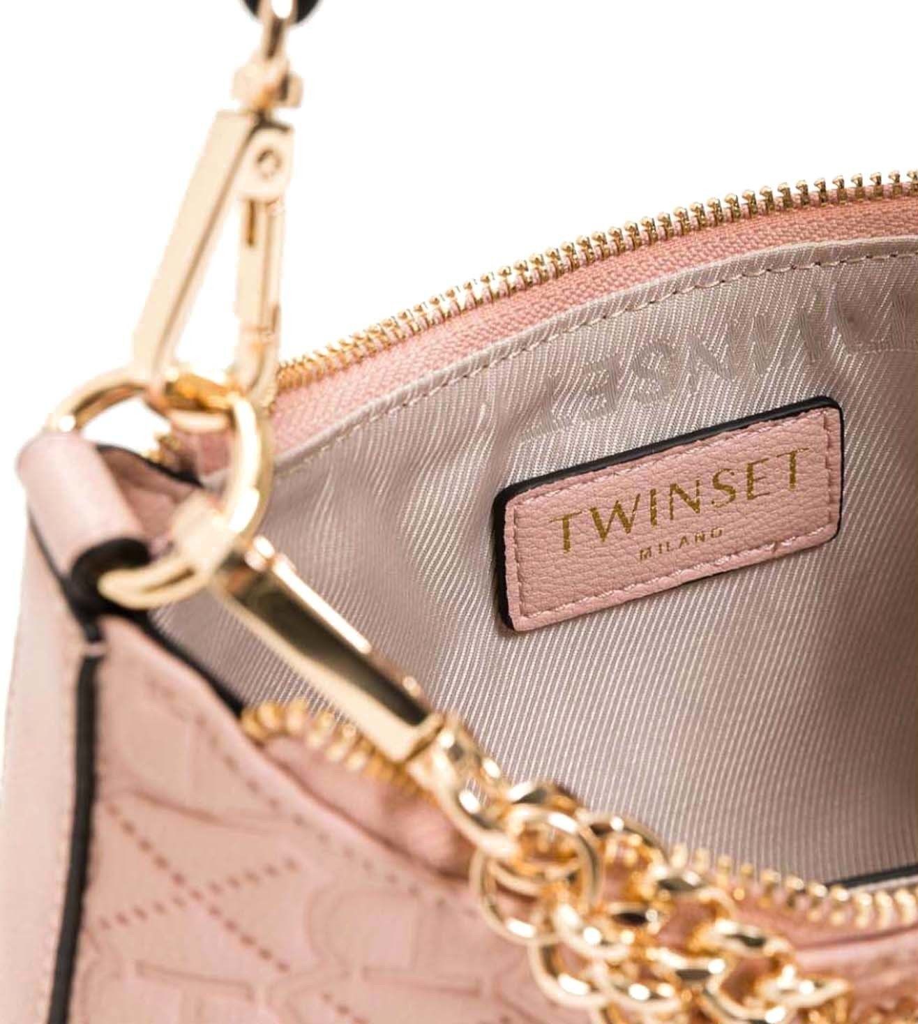 Bolso clutch rosa parisienne TWINSET