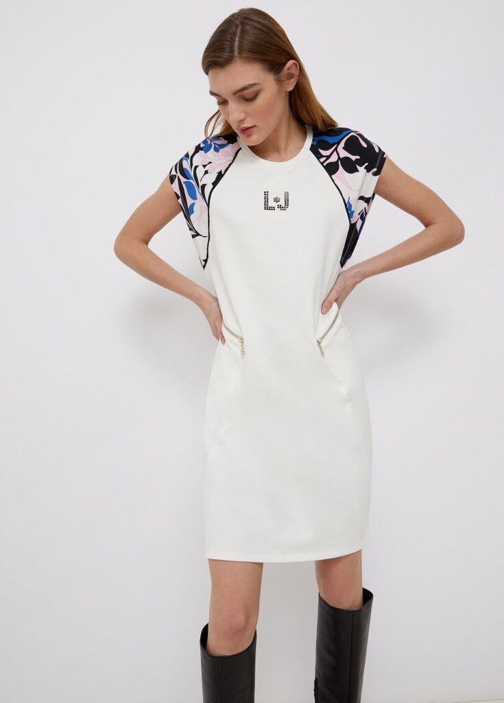 Vestido corto de felpa LIU JO