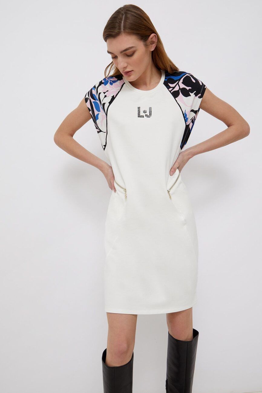 Vestido corto de felpa LIU JO