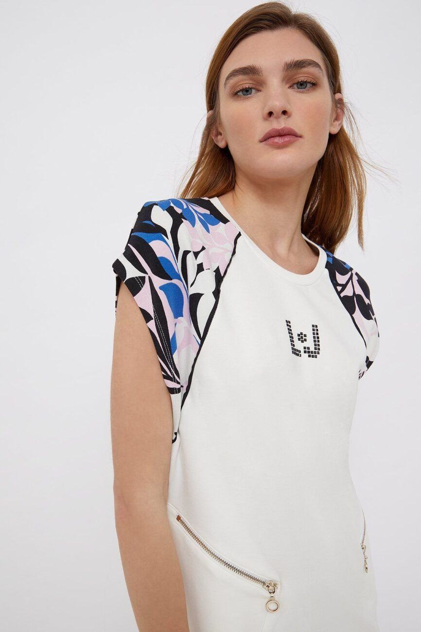 Vestido corto de felpa LIU JO