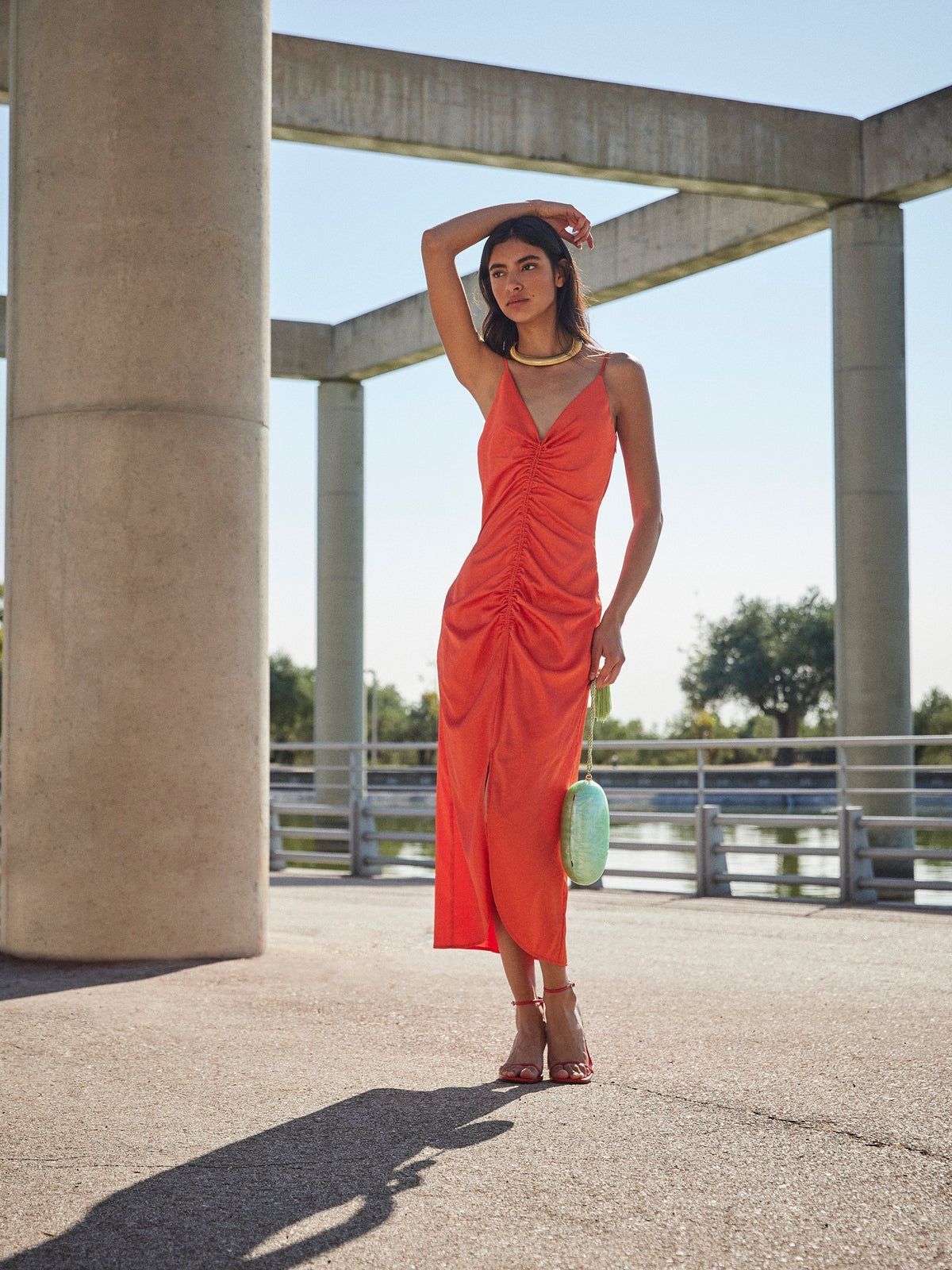 Vestido Matilde Orange MIOH