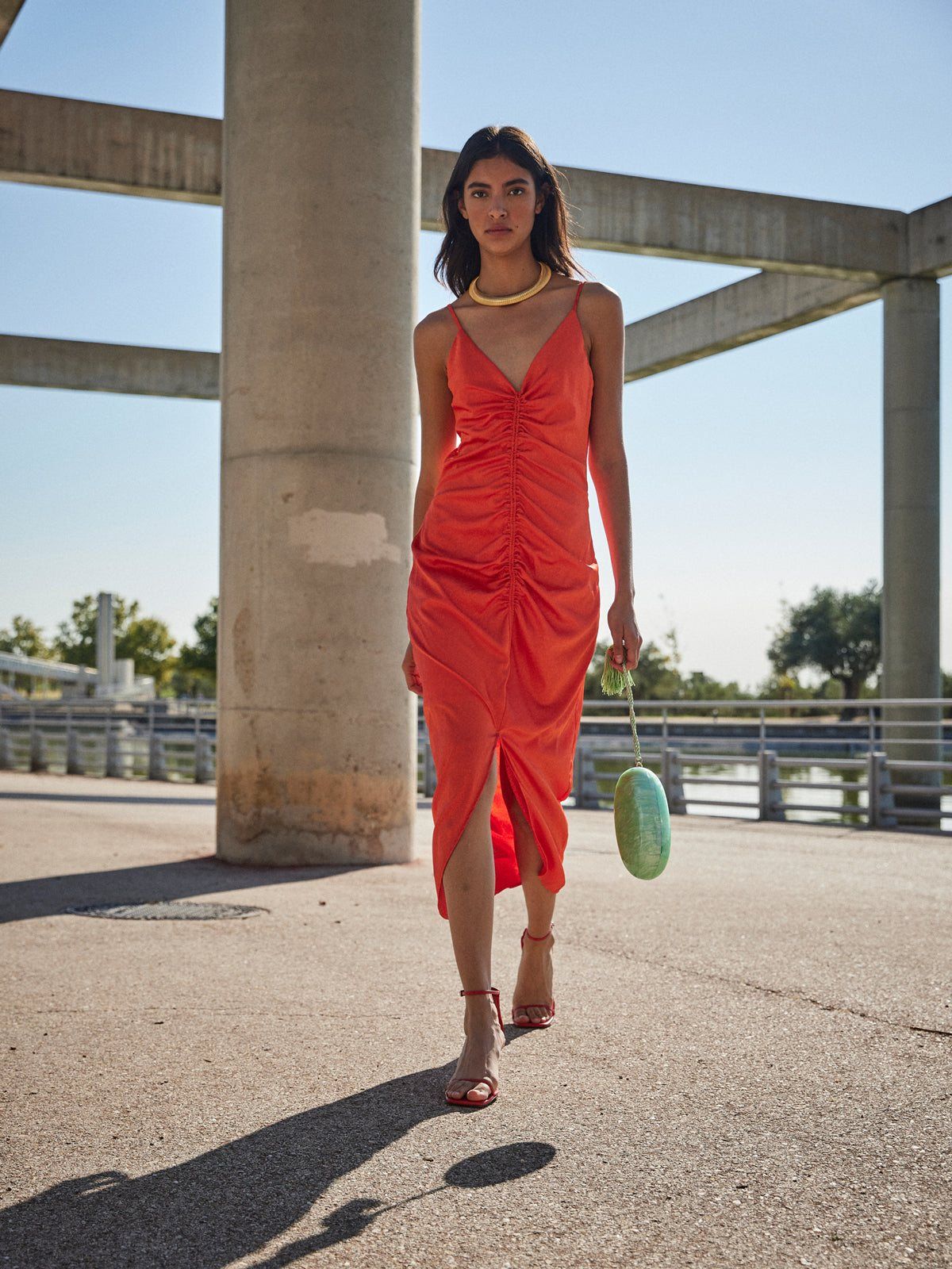 Vestido Matilde Orange MIOH