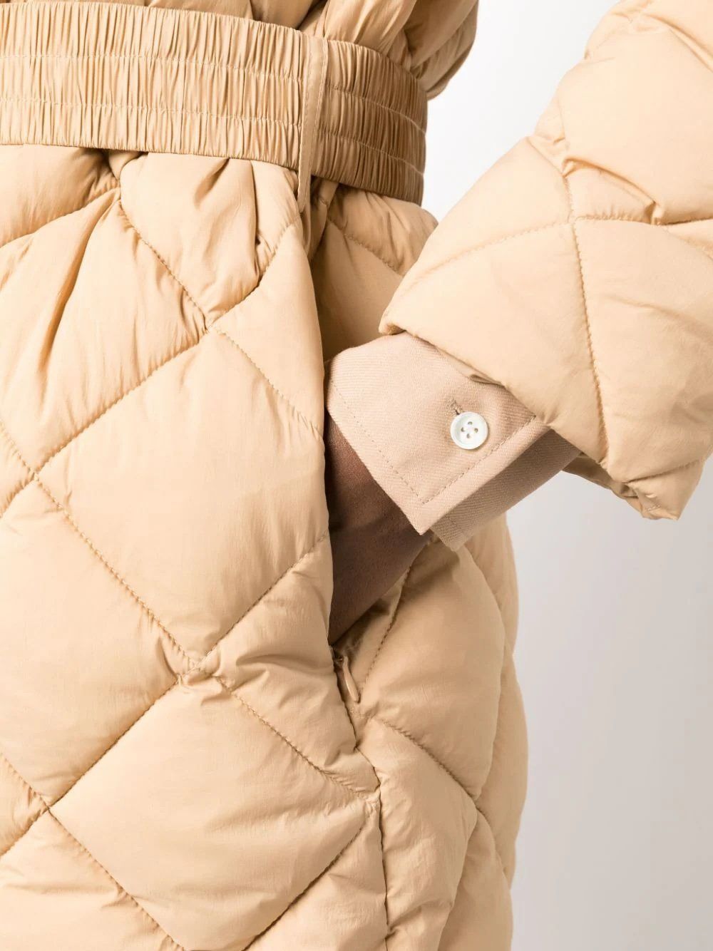 Abrigo capitonado rombos TWINSET