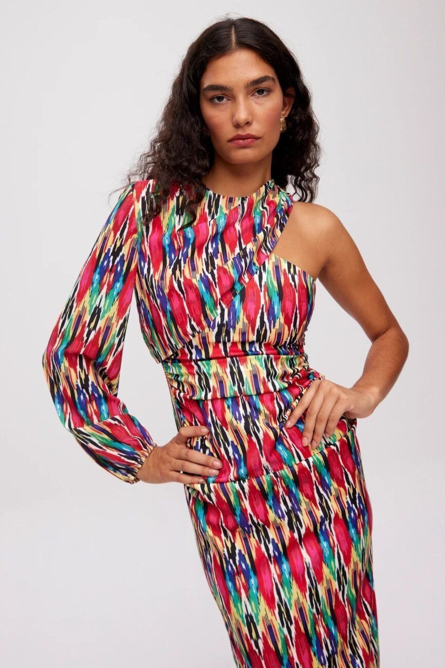 Vestido Illetes Ikat MIOH