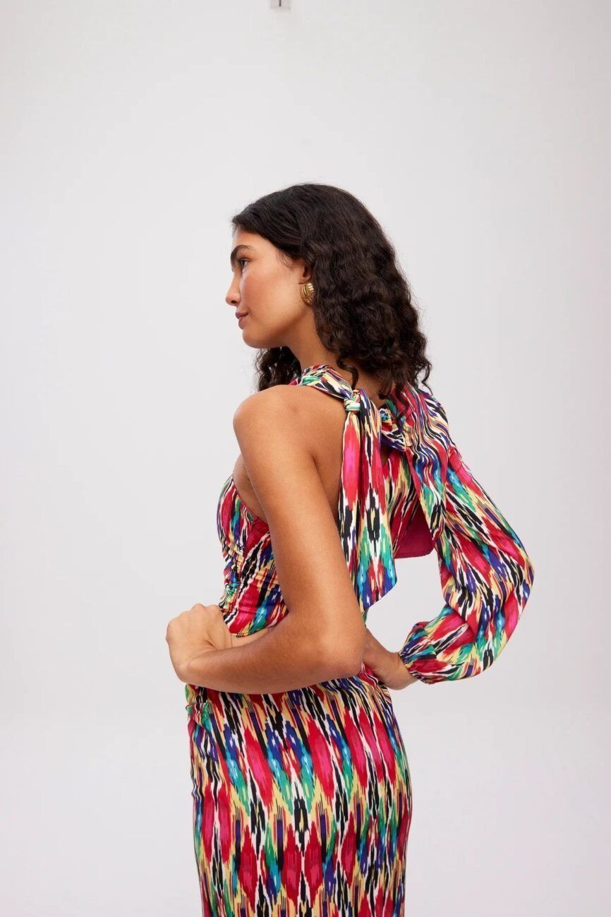 Vestido Illetes Ikat MIOH