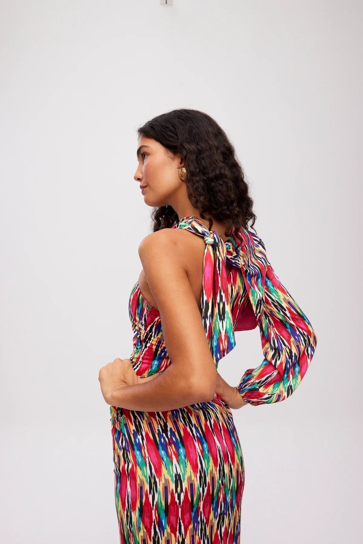 Vestido Illetes Ikat MIOH