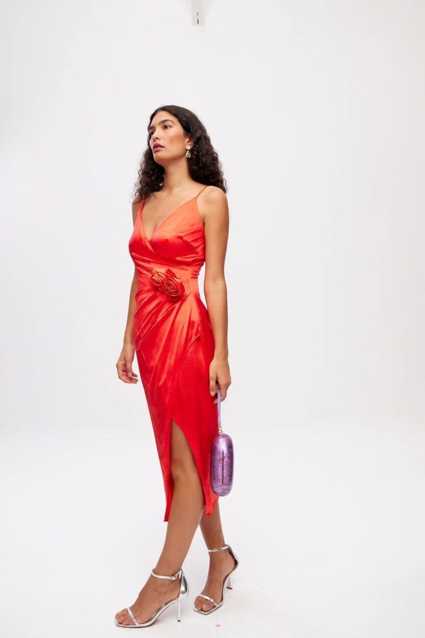 Vestido Sorrento Coral MIOH