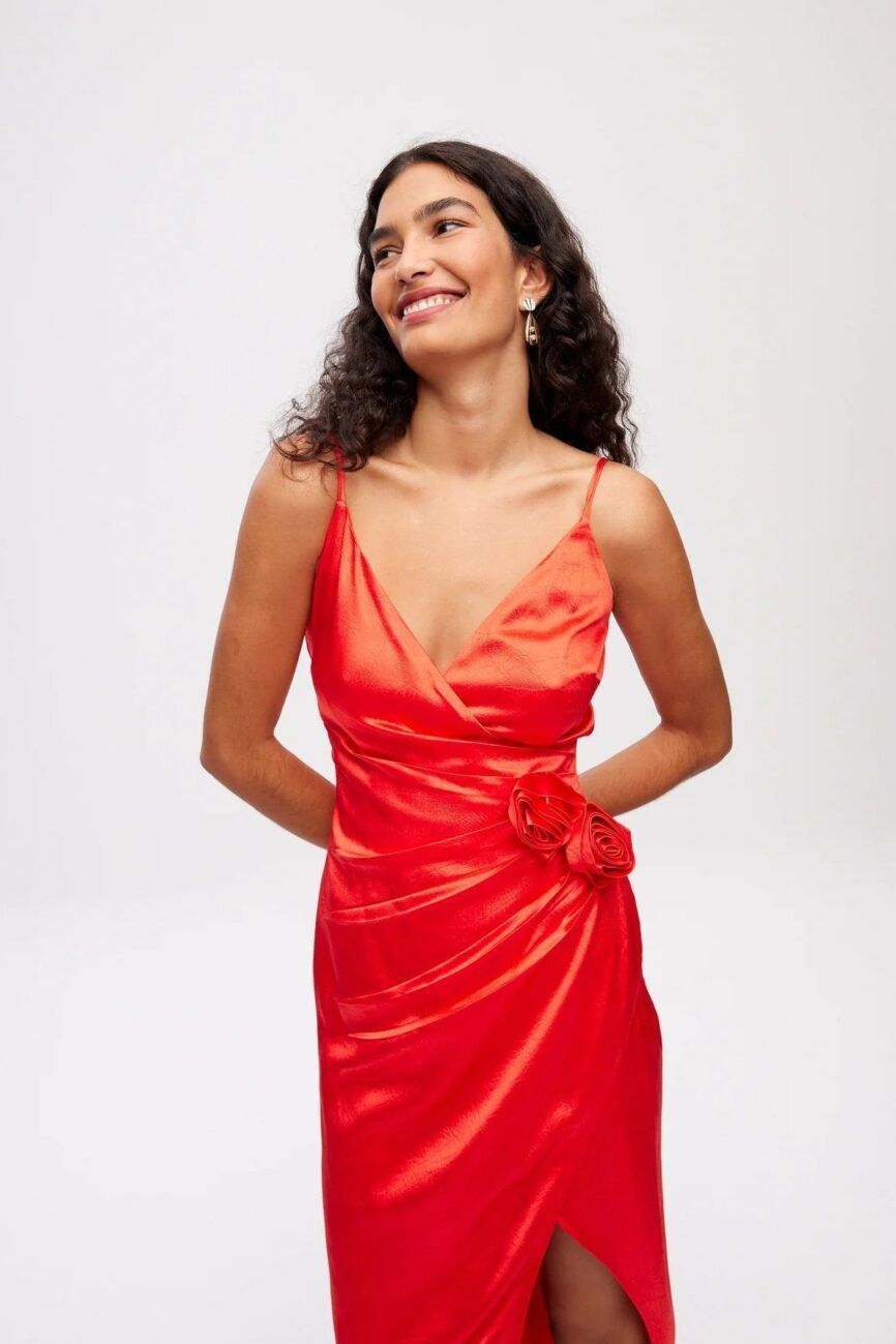Vestido Sorrento Coral MIOH