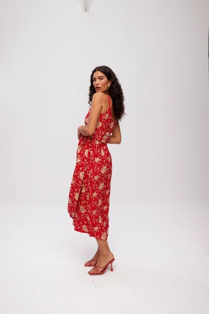 Vestido Boracay Coral MIOH
