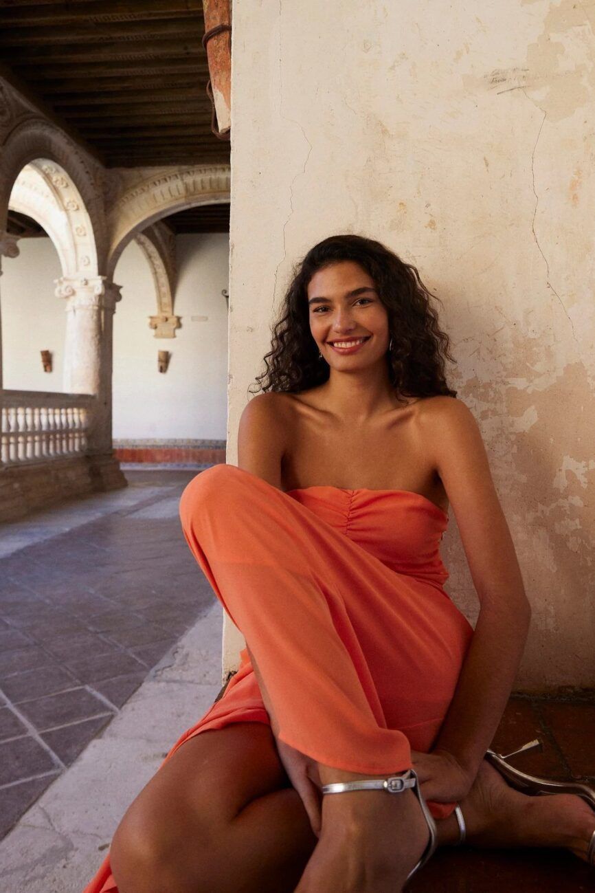 Vestido Portofino Orange MIOH