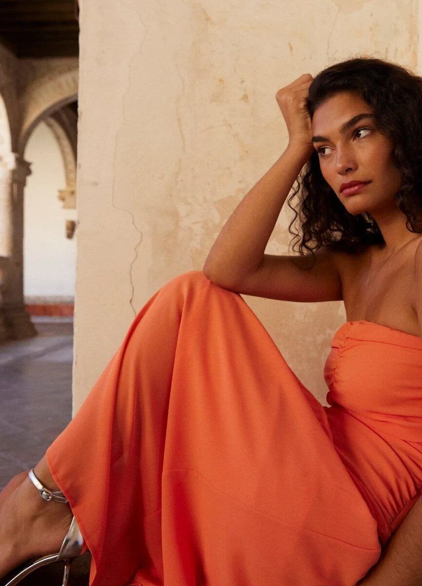 Vestido Portofino Orange MIOH
