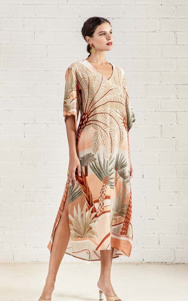 Kaftan oriental caldero MOUTAKI