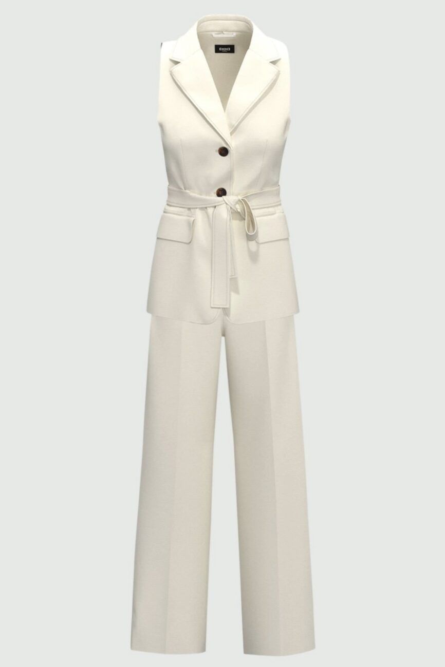 Traje chaleco lino EMME MARELLA