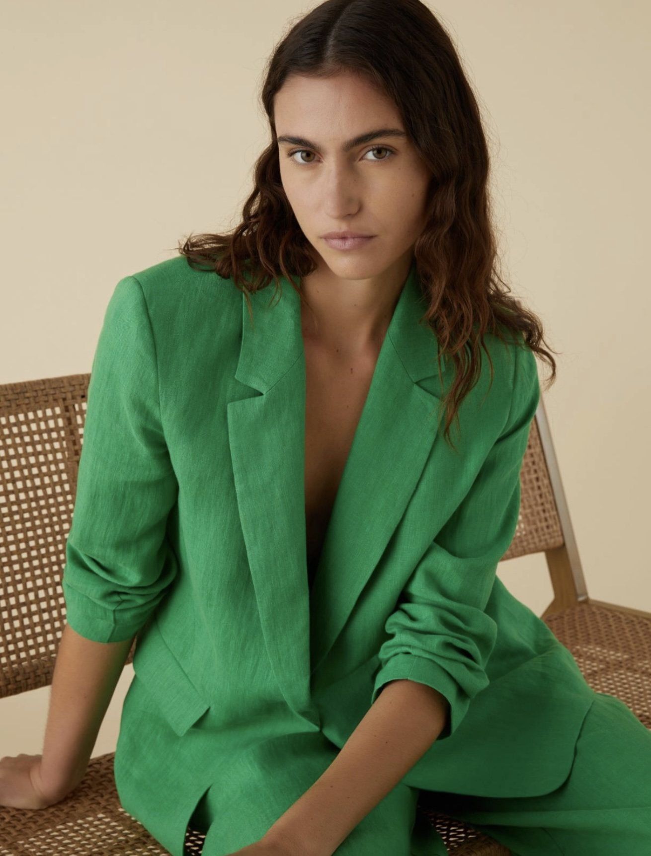 Traje de lino EMME MARELLA