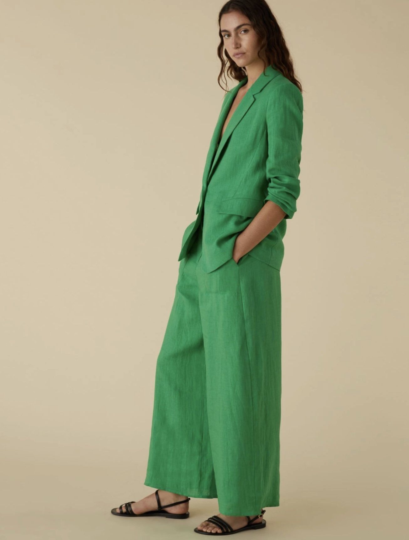 Traje de lino EMME MARELLA