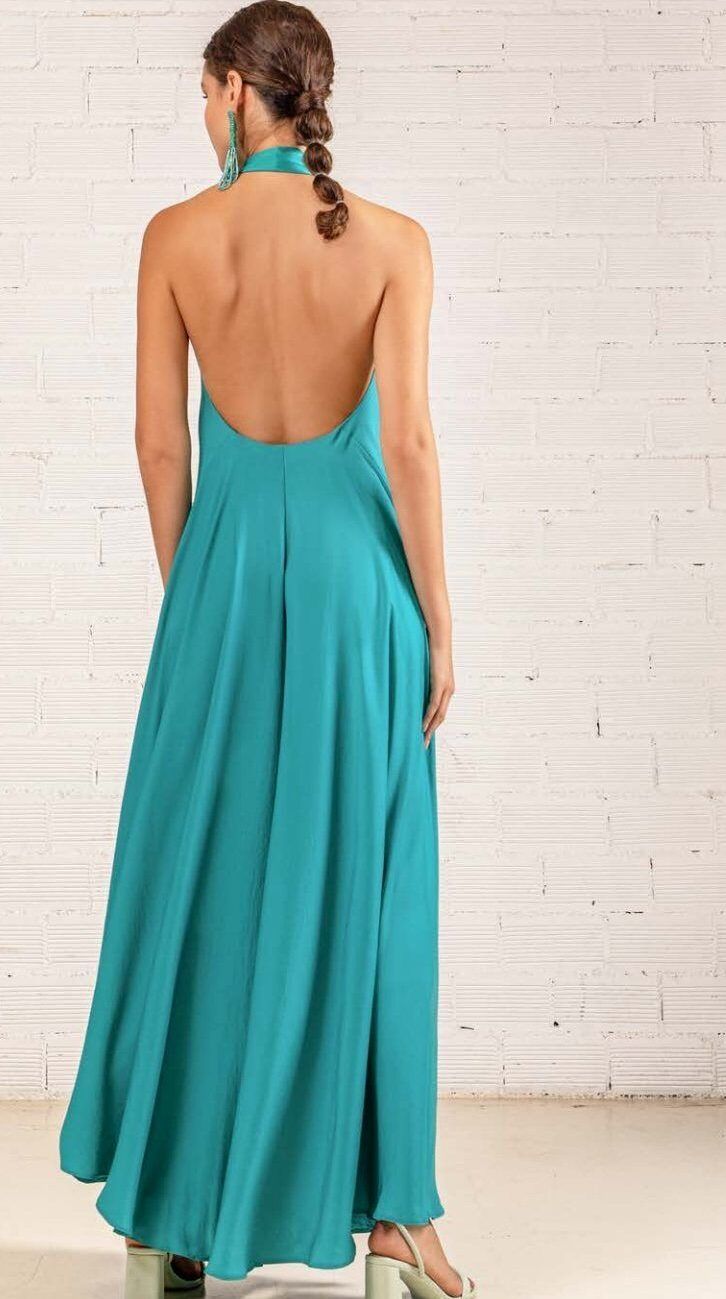 Vestido largo vuelo MOUTAKI