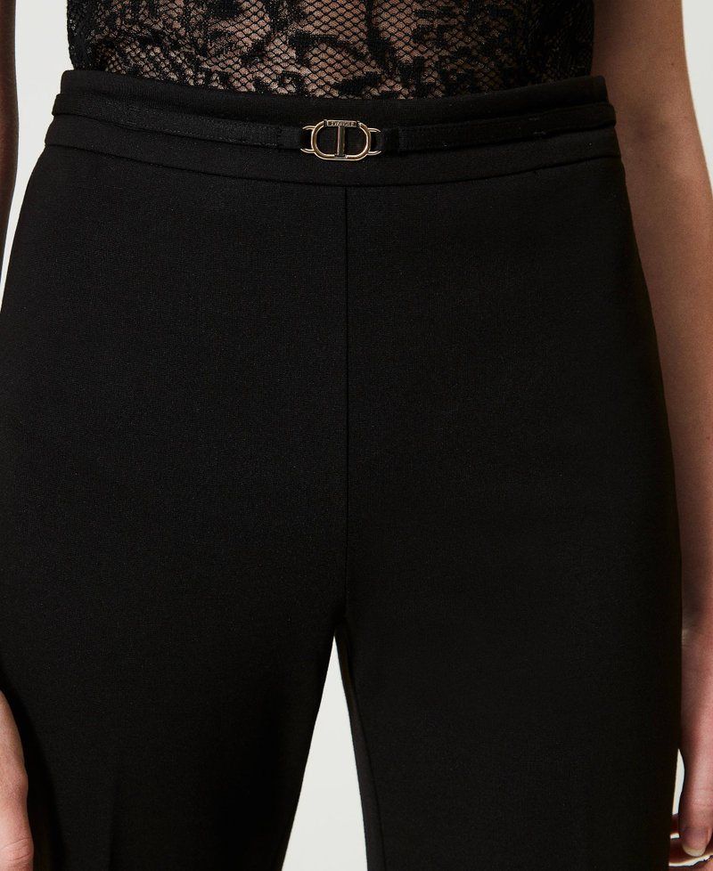 Pantalón de punto corte recto TWINSET