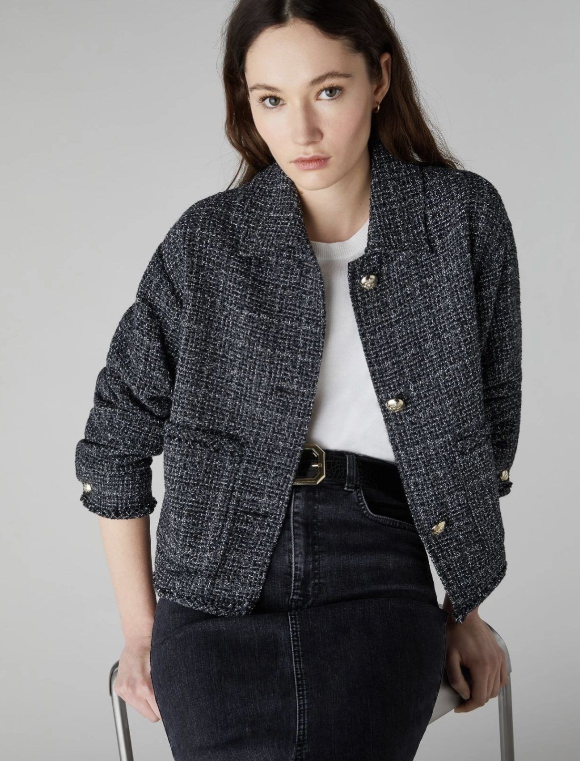 Chaqueta de tweed EMME MARELLA