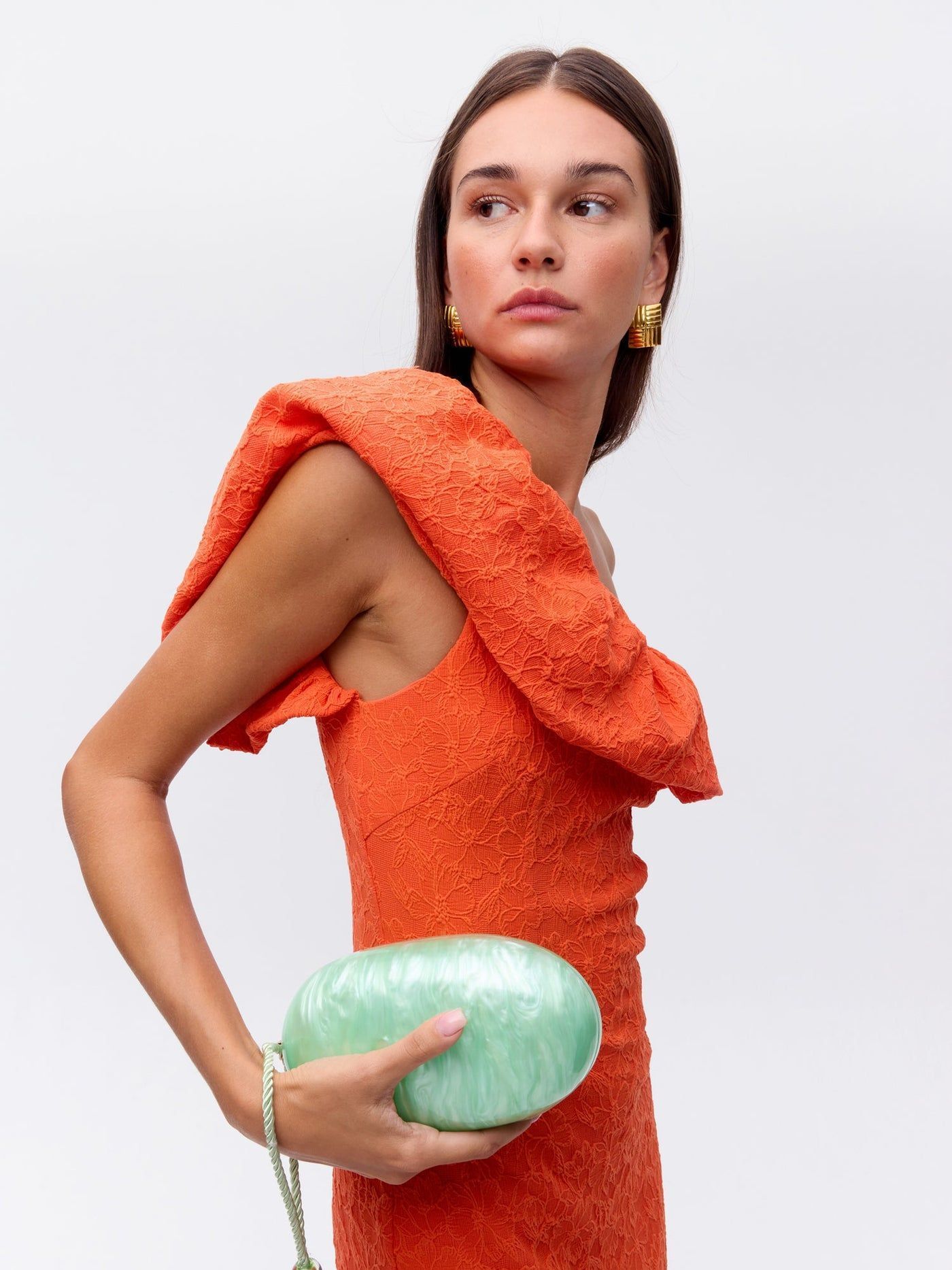 Vestido Poetic Orange MIOH - Imagen 2