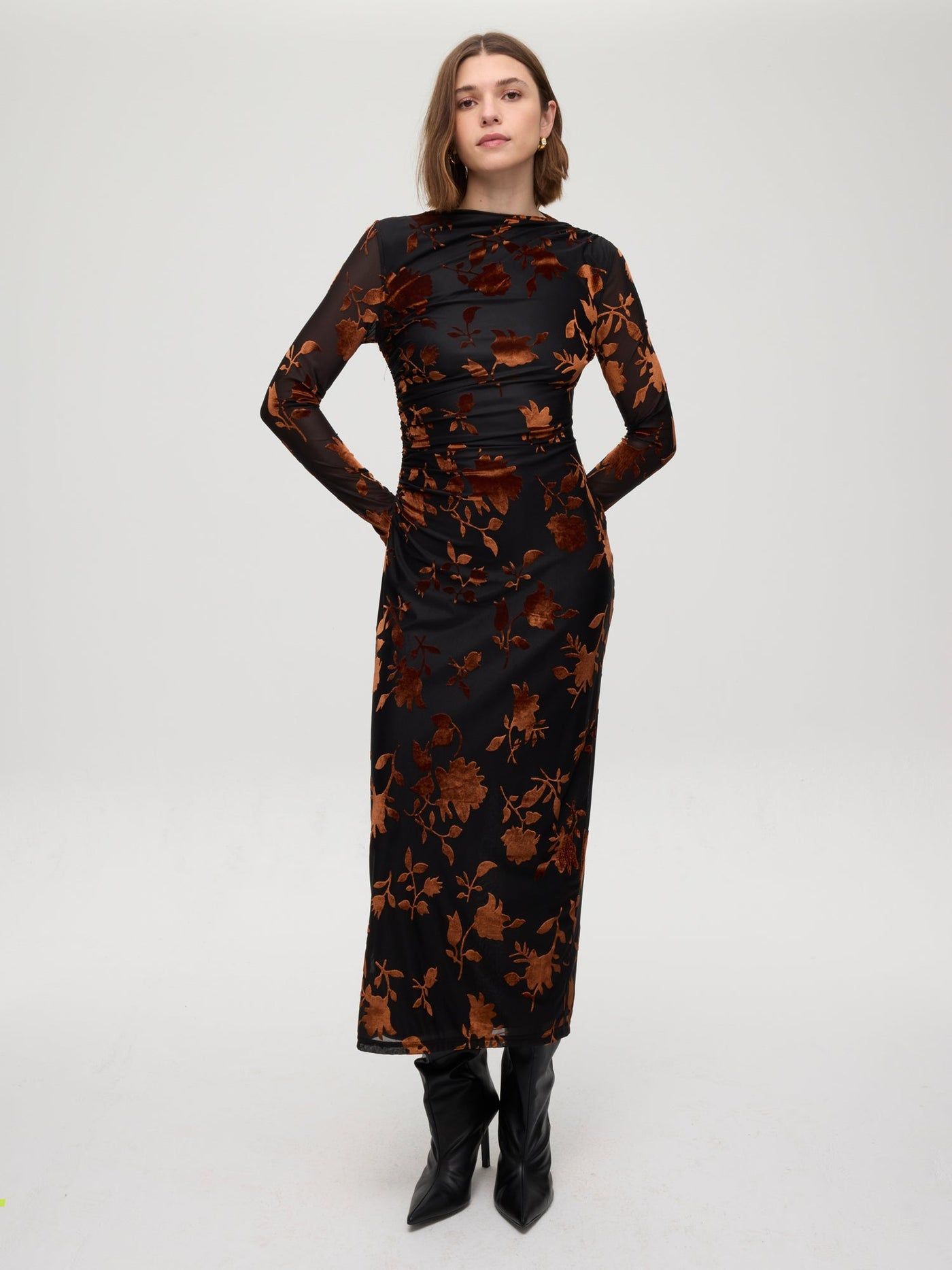Vestido Eifel Flowers MIOH - Imagen 2