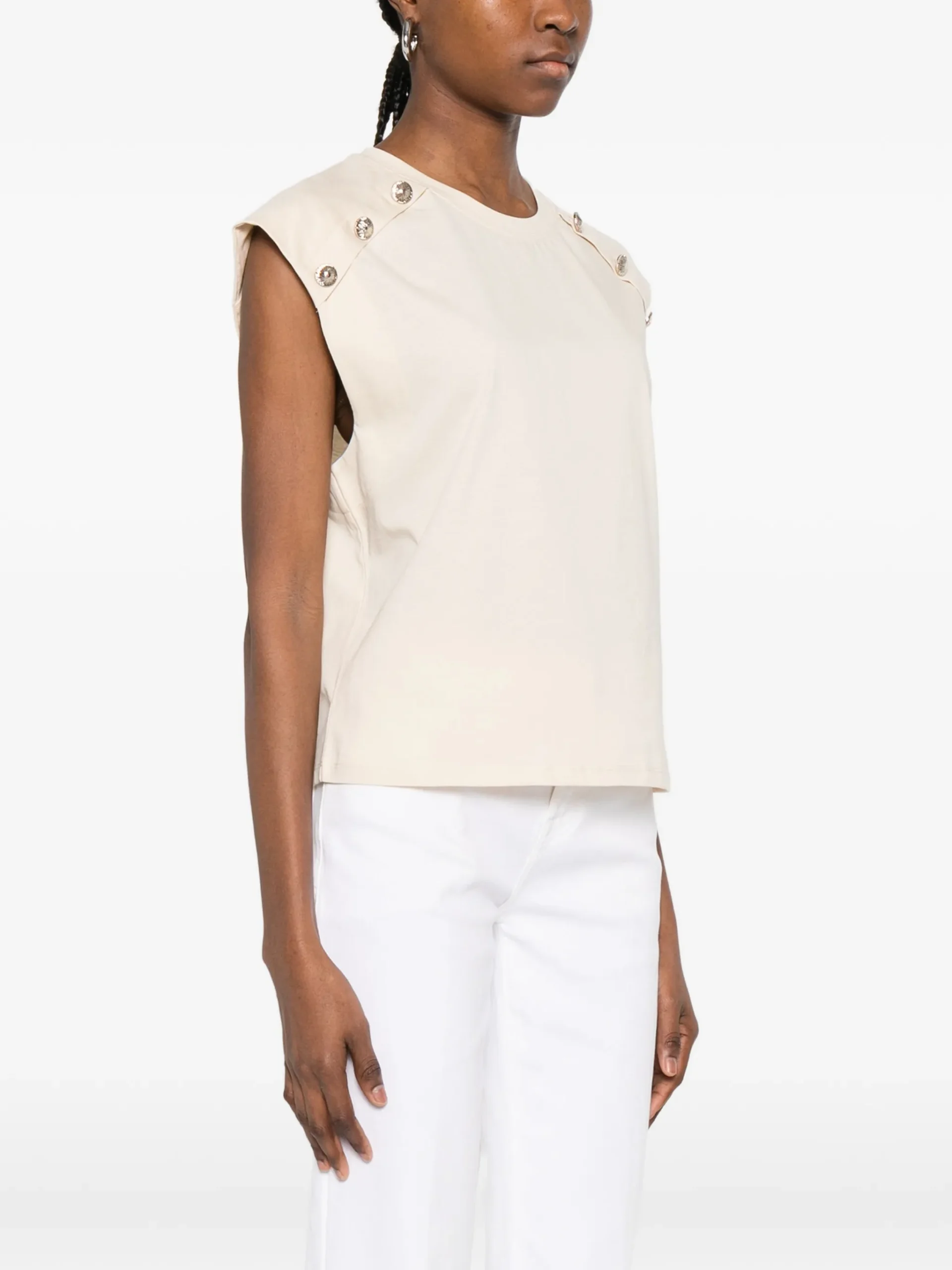Top detalle botones TWINSET - Imagen 2