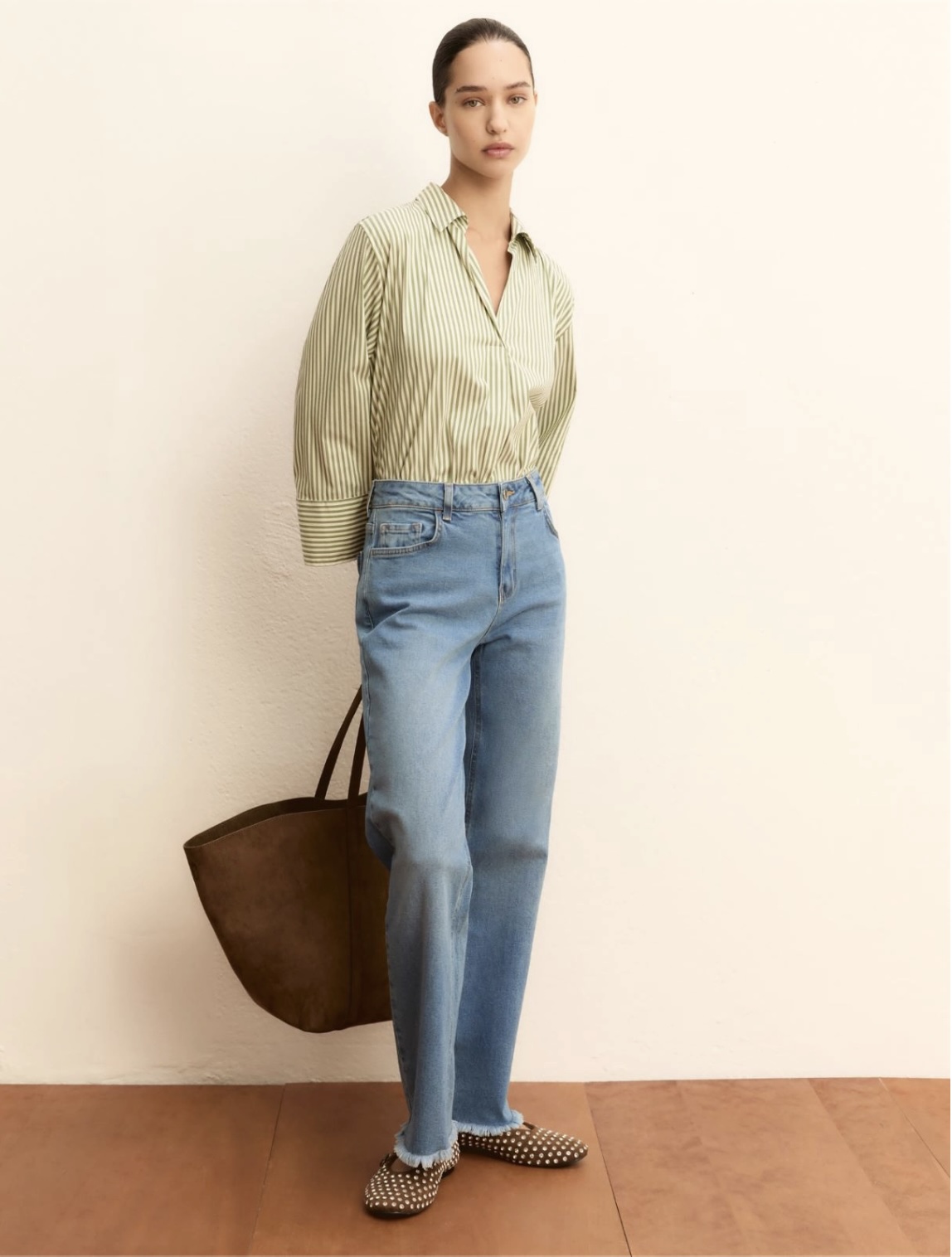 Blusa tipo polo de popelina EMME MARELLA