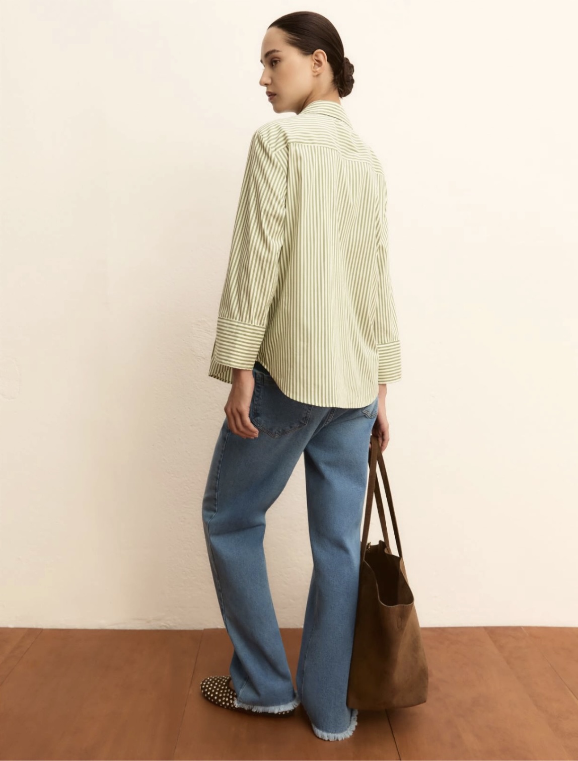 Blusa tipo polo de popelina EMME MARELLA - Imagen 2
