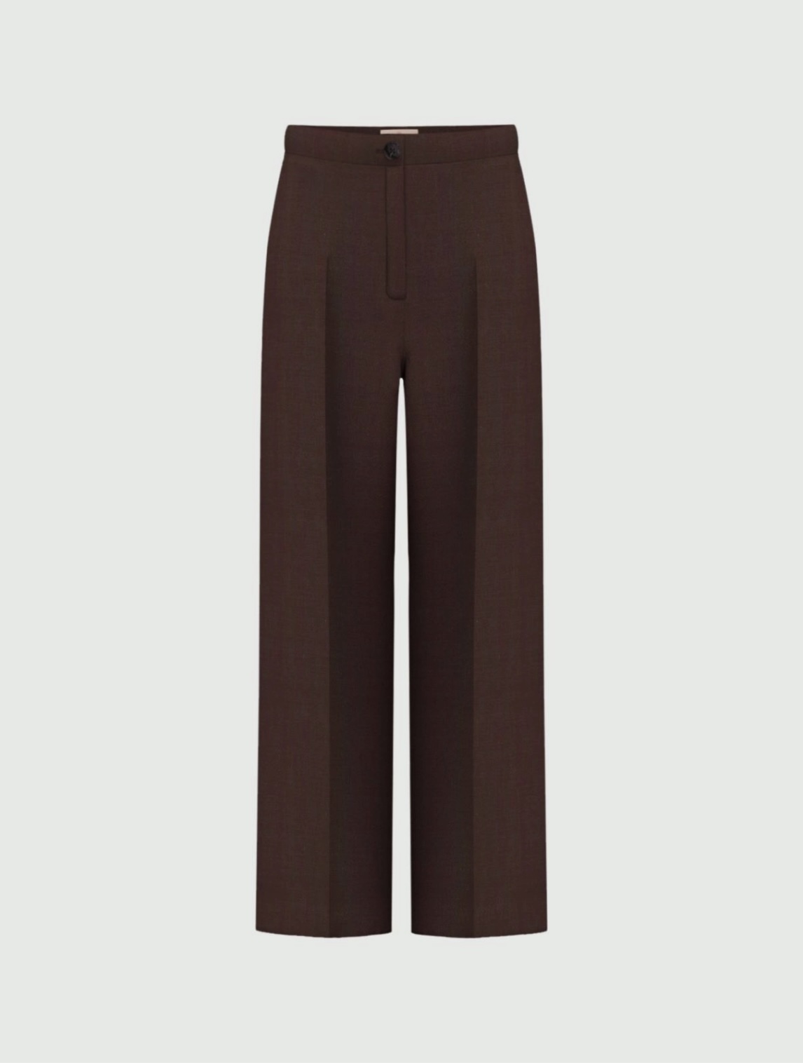 Pantalón recto de sarga y lino EMME MARELLA - Imagen 3