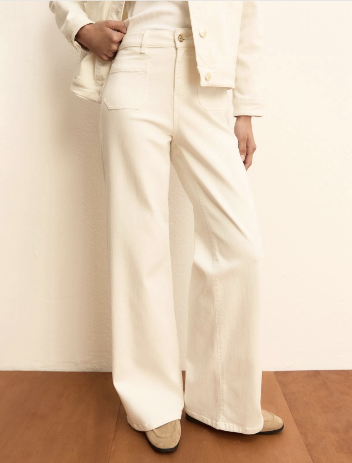 Pantalón de gabardina elástica EMME MARELLA - Imagen 2