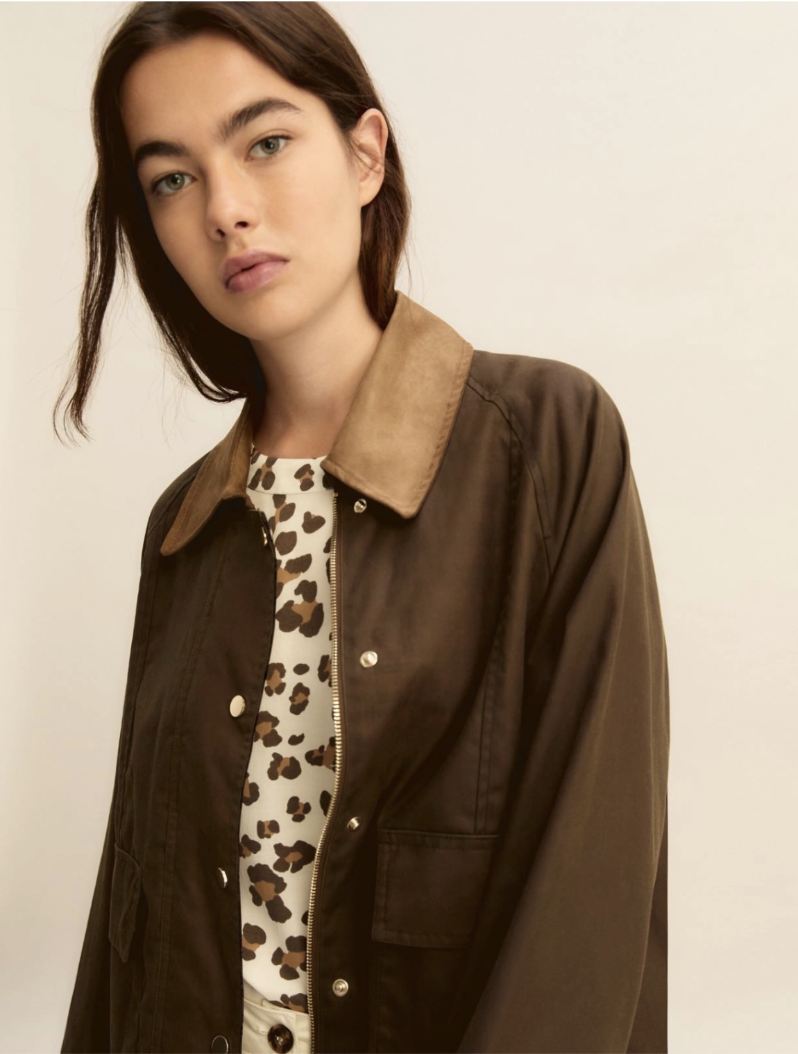 Chaqueta de lona encerada EMME MARELLA - Imagen 6