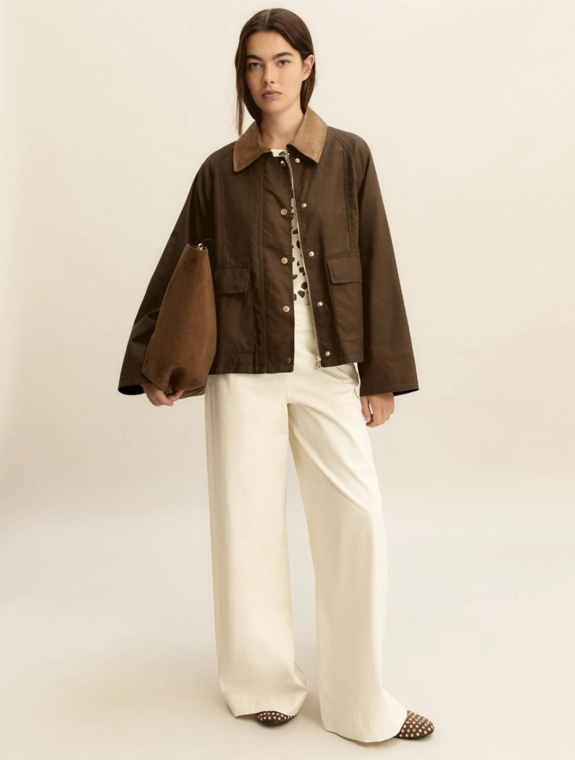 Chaqueta de lona encerada EMME MARELLA - Imagen 2