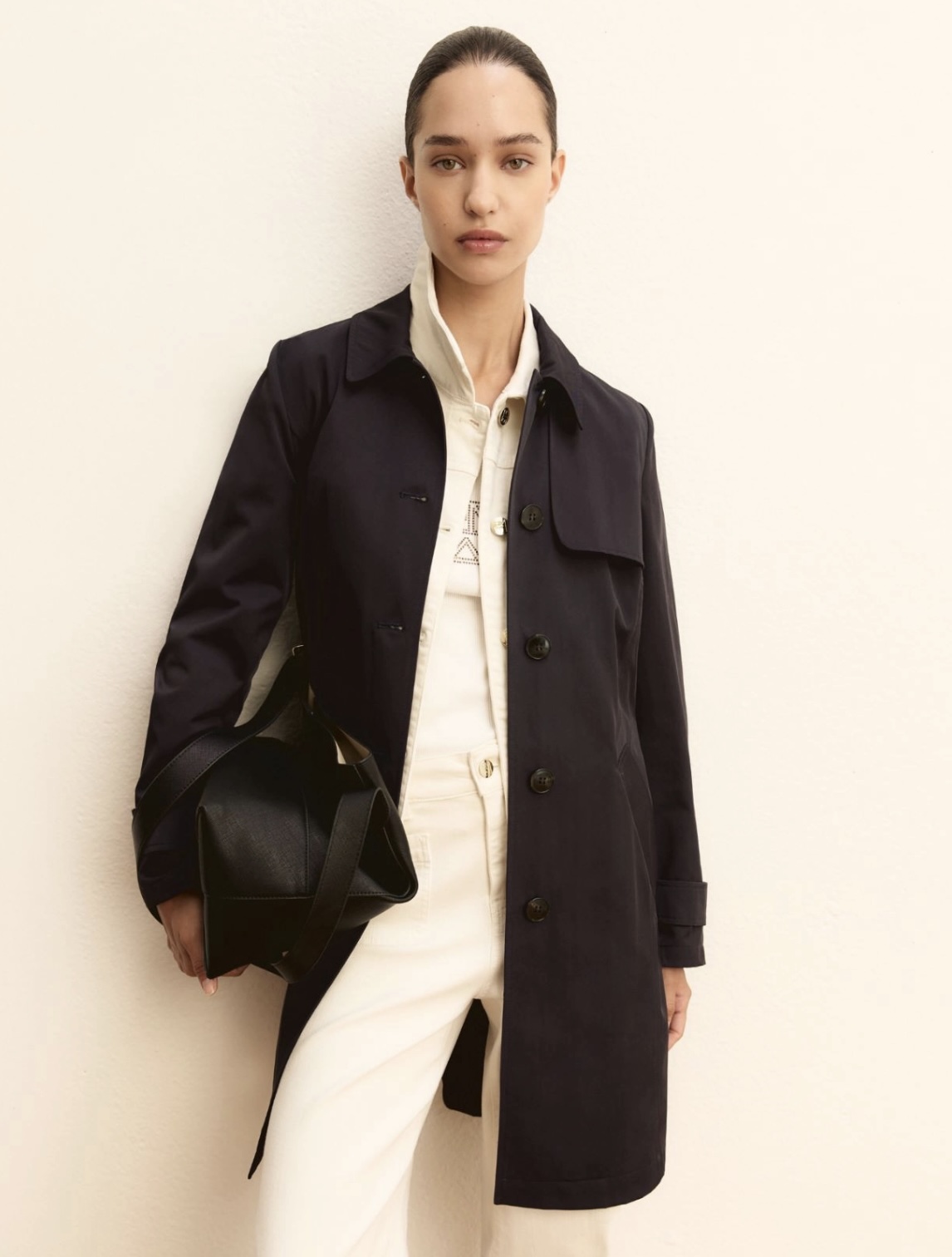 Gabardina impermeable botones EMME MARELLA