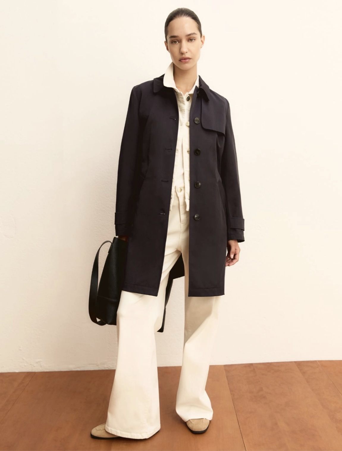 Gabardina impermeable botones EMME MARELLA - Imagen 5
