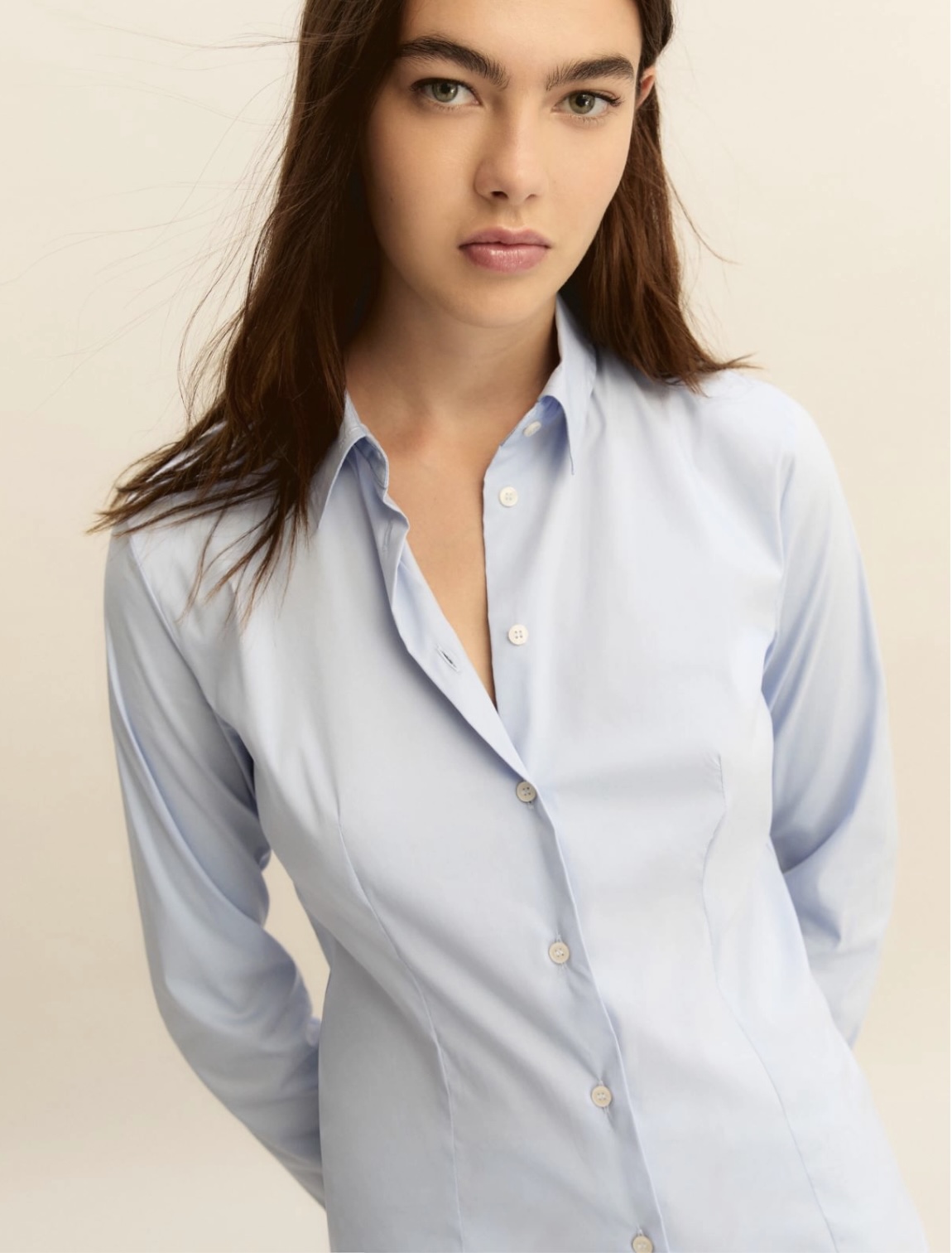 Camisa de popelina elástica EMME MARELLA - Imagen 2