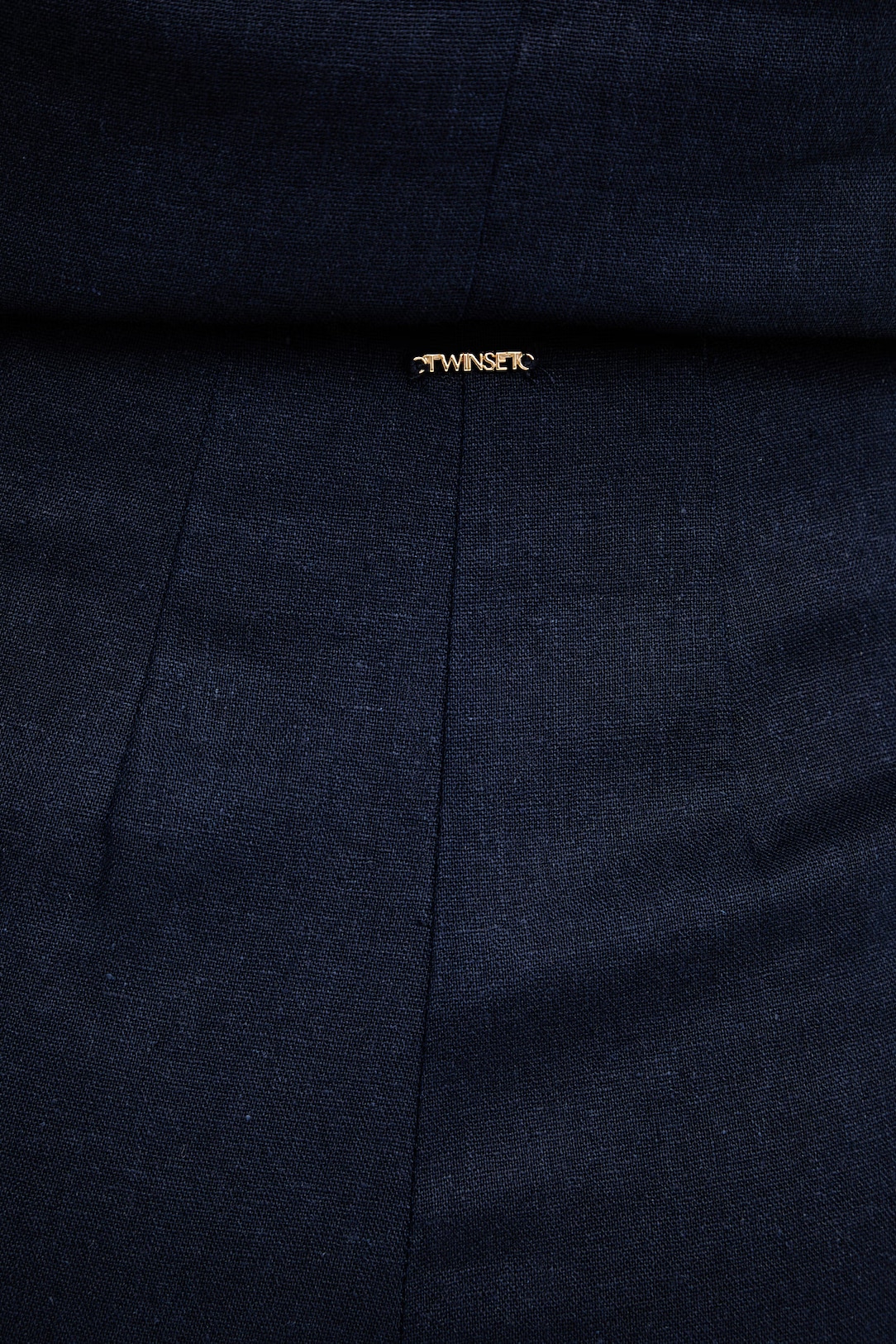 Pantalón de lino con bordados TWINSET - Imagen 9