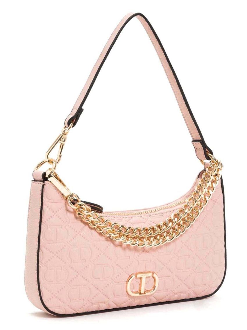 Bolso clutch rosa parisienne TWINSET