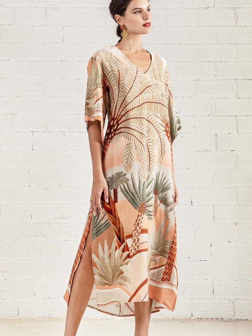 Kaftan oriental caldero MOUTAKI